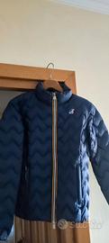Piumino donna K Way originale blu