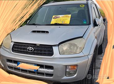 Ricambi vari toyota rav 4 anno 2002 cc 2.0 d