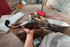 Marmitta Polini for Racin per Piaggio NTT/NRG
