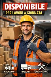 Operatore disponibile per lavori giornalieri