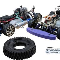 Set corone 41T + 44T  thunder tiger ts4n plus pro