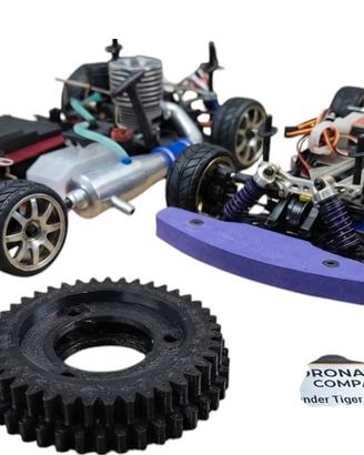 Set corone 41T + 44T  thunder tiger ts4n plus pro