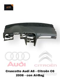 CRUSCOTTO COMPLETO DI AIRBAG PASSEGGERO AUDI A6 Av