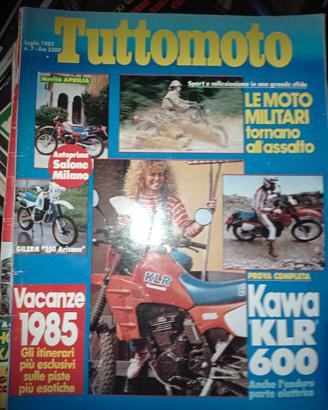 Rivista TUTTOMOTO numero 7 del 1985