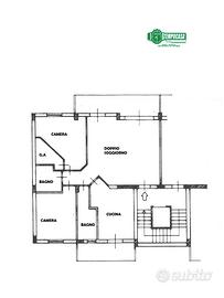 Ampio quadrilocale con box aito e p.a