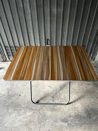 tavolo pieghevole vintage anni ‘60 ‘70