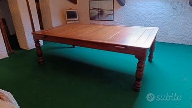 tavolo e biliardo 