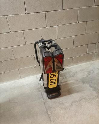 PORTA BICI VSV PER GANCIO  AUTO 2 POSTI