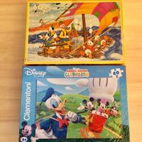 Lotto 2 puzzle Nuovi ancora chiusi della Diseny