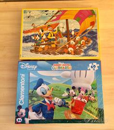 Lotto 2 puzzle Nuovi ancora chiusi della Diseny