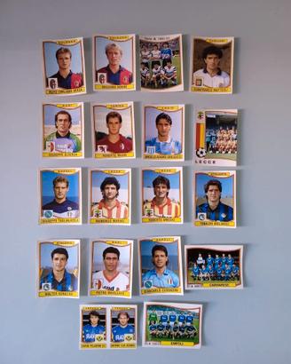 18 Figurine Calciatori Panini Serie A/C1 1990/91
