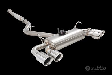 Scarico Sportivo con Valvola Subaru Impreza WRX ST
