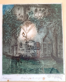 Acquaforte originale Pericle Menin