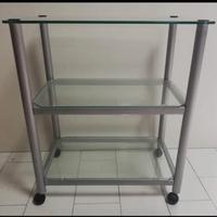 carrello portatv ruote