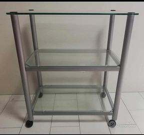 carrello portatv ruote