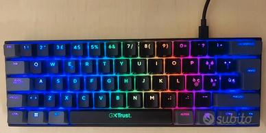 Tastiera Gaming Meccanica 60% GXT Trust – Italiana