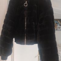 Pelliccia sintetica Shein nera