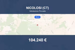 Immobile in asta di 117 m² a Nicolosi
