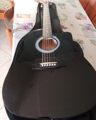 CHITARRA sqier fender con custodia 