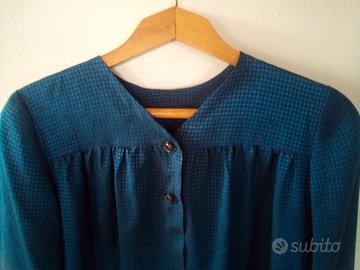 Blusa in pura seta Valentino