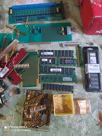 Componenti PC /elettronica (RAM, Gold pins..)