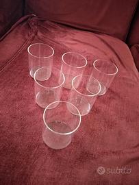 Set 6 bicchieri in policarbonato