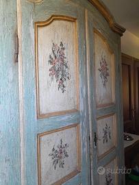 Armadio dipinto '800