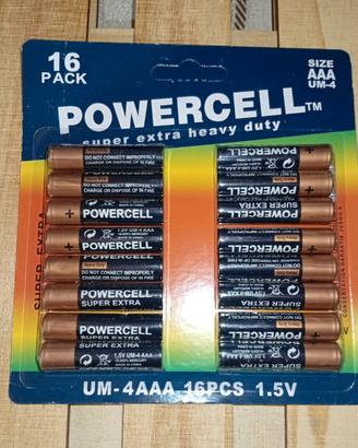 16x batterie Ministilo