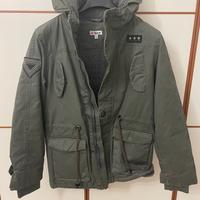 Parka verde per ragazzo