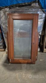FINESTRE DOPPIO VETRO IN LEGNO COLORE DUGLAS