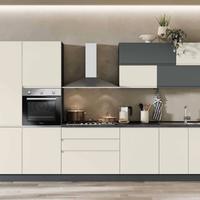 CUCINA IN PROMO A ROMA kelly VERGINE GRIGIO SASS0