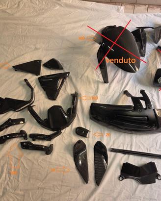 ricambi in carbonio per bmw gs r1200 adventure 