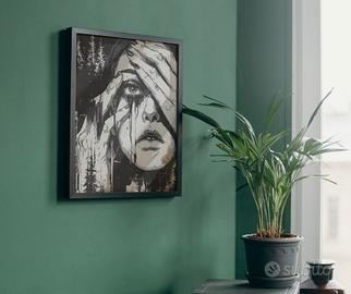 Quadri e Stampe d'Arte 30x40 Dark, Gothic, Vintage