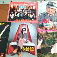 5 poster manifesti rock pop attori battiato boss