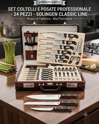 Set Coltelli Professionali "Solingen Classic Line