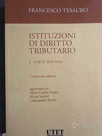 Istituzioni di diritto tributario F. Tesauro