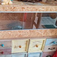 Teca in legno osb 100 x 40 x 40