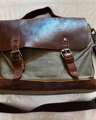 Borsa fotografica a trcolla vintage