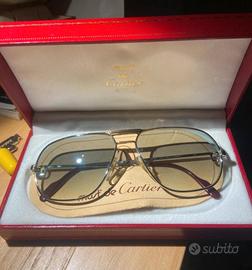 CARTIER Vendôme L.C.Flat Bridge-Placcato ORO 22k