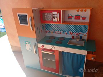 cucina in legno kindkraft 