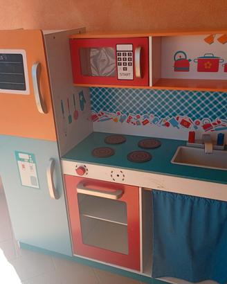 cucina in legno kindkraft 