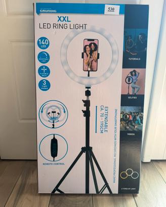 XXL Led ring light per selfie