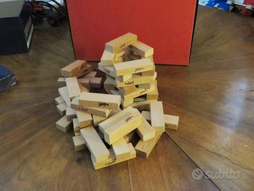 JENGA GIOCO DA TAVOLA  53 pezzi di legno