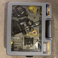 Microscopio con valigetta