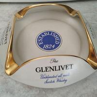 Raro e stupendo posacenere Glenlivet.