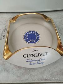 Raro e stupendo posacenere Glenlivet.