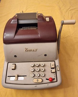 Calcolatrice meccanica Everest anni ’50 – Vintage