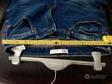 Jeans corti uomo blu Zara Taglia 42