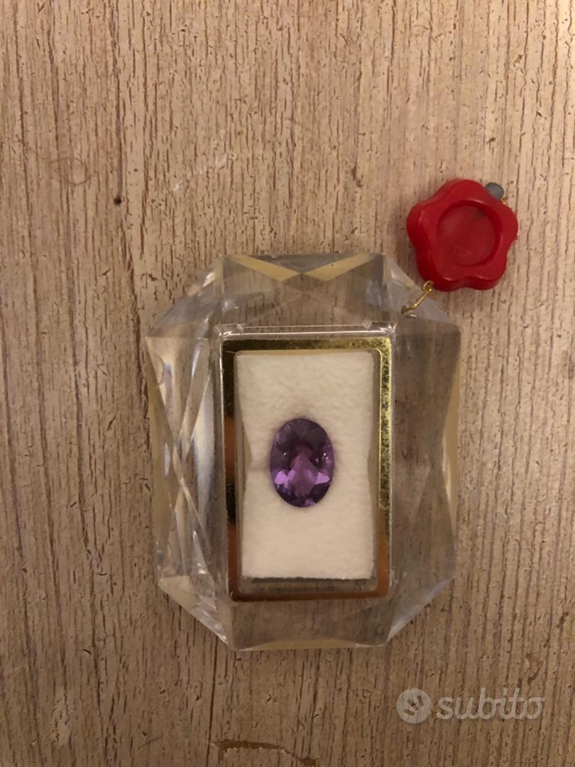 Ciondolo In Quarzo Rosa, Pietra Rosa Ovale, Argento Sterling 925