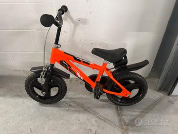 Bicicletta bambino 3 anni Dinobikes R88 12 pollici